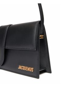 JACQUEMUS Torebka Le Bambino Long 221BA013 Czarny. Kolor: czarny. Materiał: skórzane