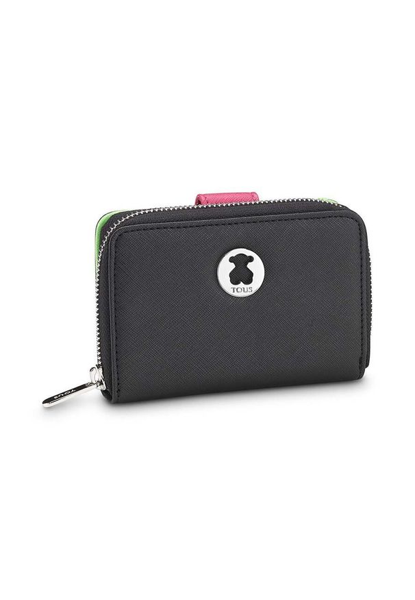 Tous portfel damski kolor czarny. Kolor: czarny