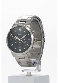 Fossil - FOSSIL - Zegarek FS5384. Kolor: srebrny. Materiał: materiał #5