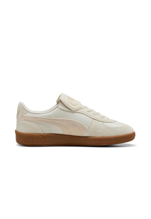 Puma - Buty PUMA YELLOW PALERMO PREMIUM Biały. Kolor: biały, wielokolorowy. Materiał: tkanina, skóra. Sport: piłka nożna