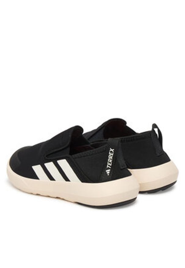 Adidas - adidas Sneakersy Terrex Boat Slip-On JQ6006 Czarny. Zapięcie: bez zapięcia. Kolor: czarny. Materiał: materiał. Model: Adidas Terrex