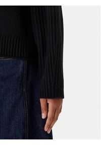 Tommy Jeans Golf Flag DW0DW22108 Czarny Relaxed Fit. Typ kołnierza: golf. Kolor: czarny. Materiał: syntetyk #5