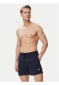 Jack & Jones Szorty kąpielowe Maui Splash 12291491 Granatowy Regular Fit. Kolor: niebieski. Materiał: syntetyk #7