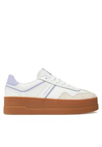 Tommy Jeans Sneakersy The Greenwich Flatform EN0EN02807 Écru. Materiał: skóra