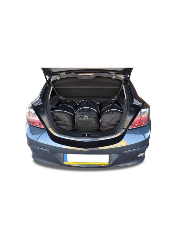 KJUST - Torby Do Bagażnika Opel Astra Gtc 2005-2011 3Szt Kjust. Kolor: czarny. Styl: sportowy