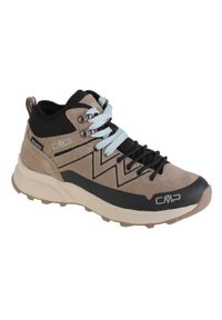 Buty trekkingowe damskie, CMP Kaleepso Mid Hiking. Kolor: czarny, brązowy, wielokolorowy, beżowy. Styl: sportowy