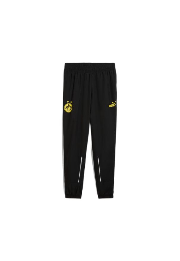 Puma - Spodnie dresowe Archive Domicile Borussia Dortmund 2024/25. Kolor: czarny. Materiał: dresówka. Sport: piłka nożna