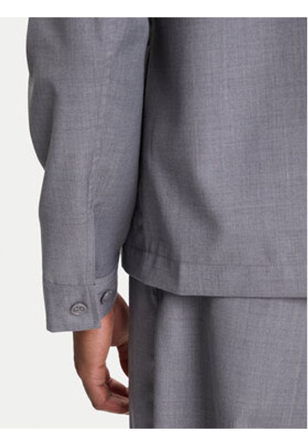 Robe di Kappa Kurtka przejściowa Robe Giovani Gafsa 67124CW Szary Regular Fit. Kolor: szary. Materiał: syntetyk