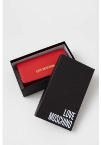 Love Moschino portfel damski kolor czerwony. Kolor: czerwony #2