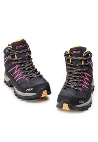 CMP Trekkingi Rigel Mid Wmn Trekking Shoe Wp 3Q12946 Szary. Kolor: szary. Materiał: zamsz, skóra