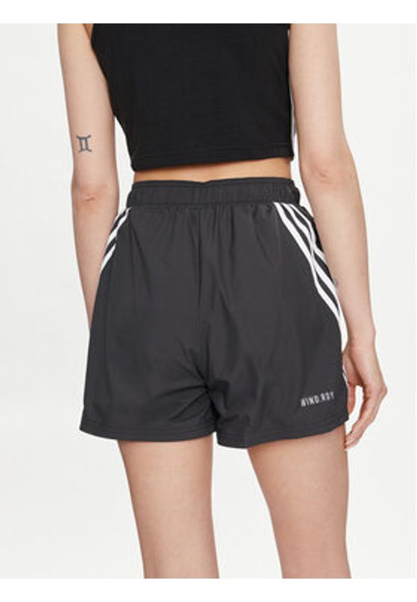 Adidas - adidas Szorty sportowe Future Icons 3-Stripes IP1568 Czarny Loose Fit. Kolor: czarny. Materiał: syntetyk