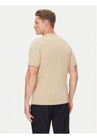 TOMMY HILFIGER - Tommy Hilfiger T-Shirt Chest Insert MW0MW36498 Beżowy Regular Fit. Kolor: beżowy. Materiał: bawełna #2
