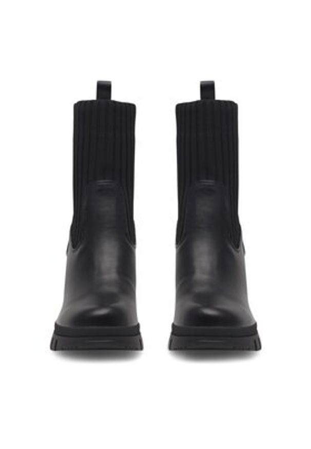 DeeZee Botki EMADE WS5955-07 Czarny. Kolor: czarny. Materiał: skóra
