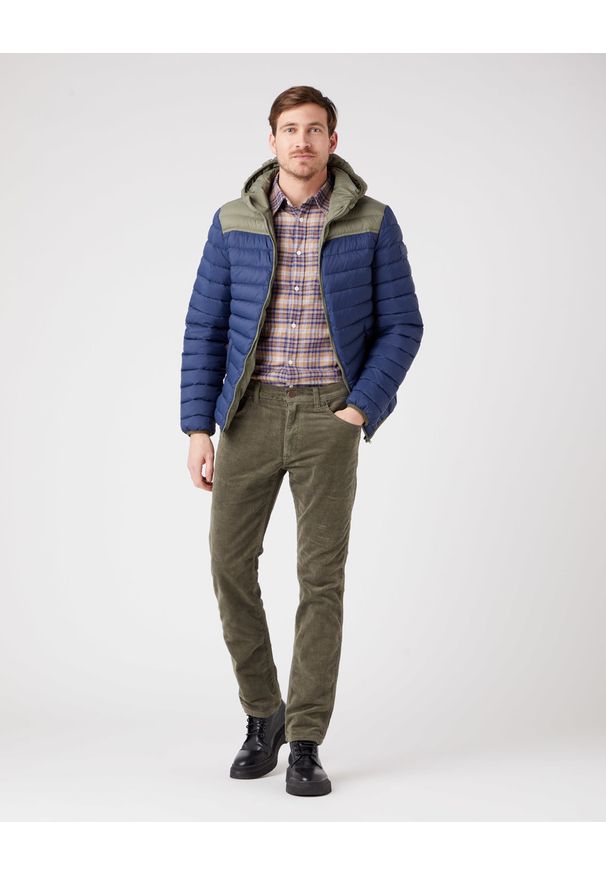 Wrangler - WRANGLER PUFFER JACKET MĘSKA KURTKA PRZEJŚCIOWA NAVY W4B1WA114 112319932