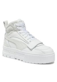 Puma Sneakersy Mayze Mid PRM Wns 393083 02 Biały. Kolor: biały. Materiał: skóra