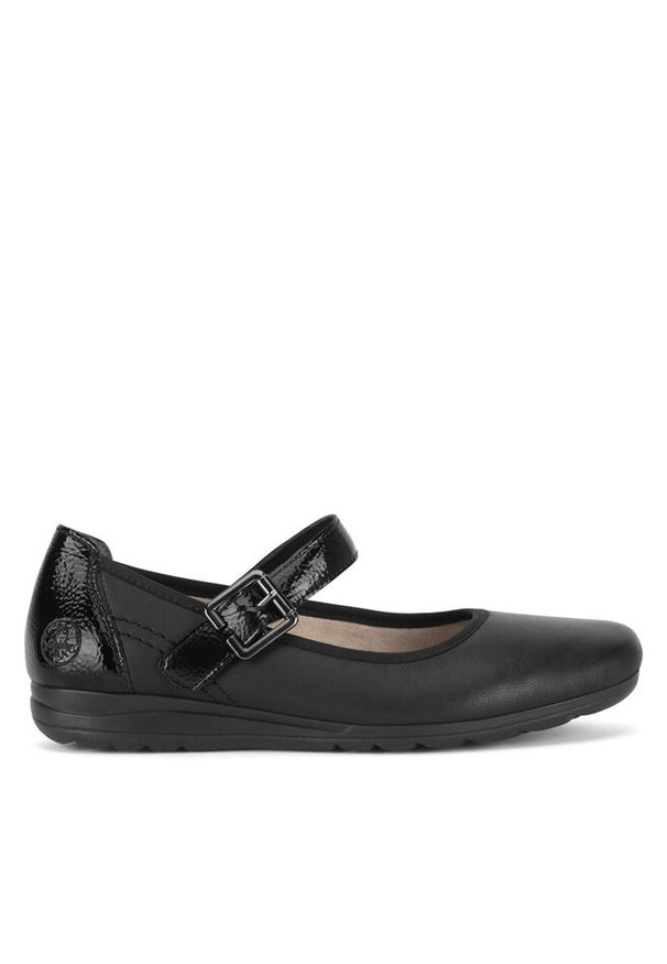 Baleriny Rieker. Kolor: czarny