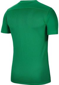 Koszulka treningowa chłopięca Nike Dry Park Vii Jsy Ss. Kolor: biały, wielokolorowy, zielony. Materiał: poliester. Długość rękawa: krótki rękaw. Długość: krótkie