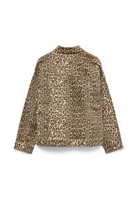 Vero Moda Kurtka jeansowa Tessa 10329961 Brązowy Oversize. Kolor: brązowy. Materiał: bawełna #5