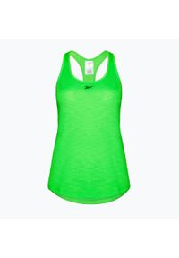 Reebok Fitness - Koszulka Reebok Rbk-Chill Atletic Tank. Kolor: zielony. Sport: fitness #1