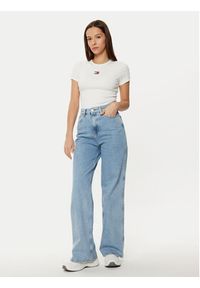 Tommy Jeans Jeansy Claire DW0DW19558 Niebieski Wide Leg. Kolor: niebieski