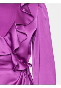 Please Sukienka koktajlowa A1NKOG1000 Fioletowy Regular Fit. Kolor: fioletowy. Materiał: syntetyk. Styl: wizytowy #3