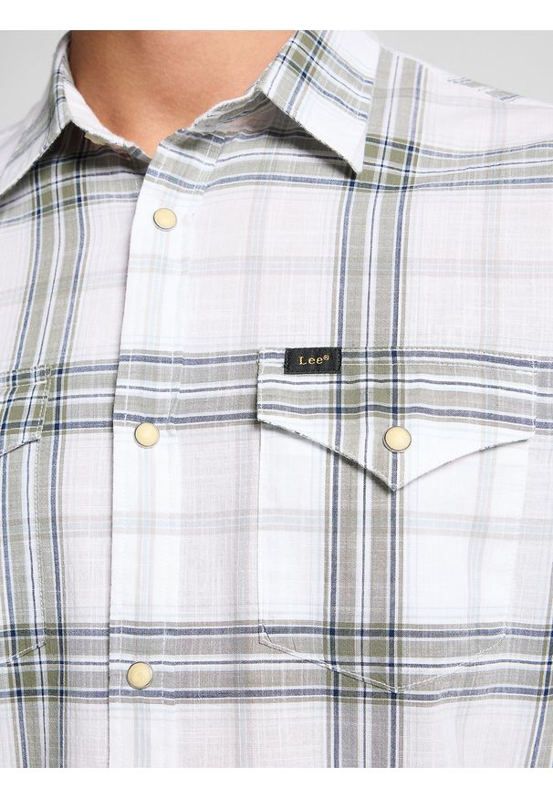 Lee - LEE MĘSKA KOSZULA LEE CLEAN WESTERN SHIRT MERCANTILE BRIG 112363912