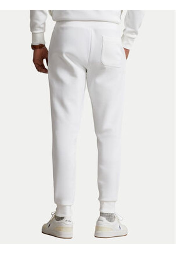 Polo Ralph Lauren Spodnie dresowe 710881518008 Biały Regular Fit. Kolor: biały. Materiał: syntetyk
