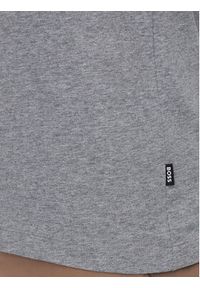 BOSS - Boss T-Shirt 50495735 Szary Regular Fit. Kolor: szary. Materiał: bawełna