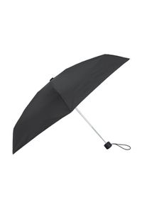 Ochnik - Składany mały parasol damski w kolorze czarnym. Kolor: czarny. Materiał: poliester