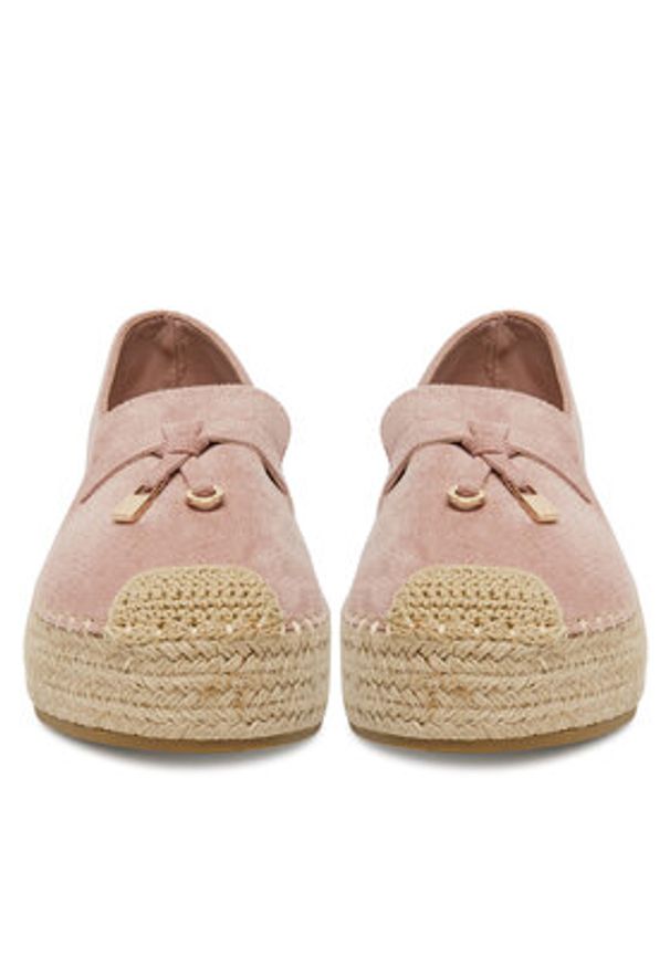 Jenny - JENNY Espadryle WSS990-259 Różowy. Kolor: różowy. Materiał: materiał