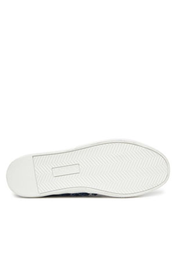 Lauren Ralph Lauren - LAUREN RALPH LAUREN Sneakersy Janson Fray 802961846001 Niebieski. Kolor: niebieski. Materiał: materiał