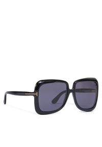 Tom Ford Okulary przeciwsłoneczne FT1156 01A Czarny. Kolor: czarny