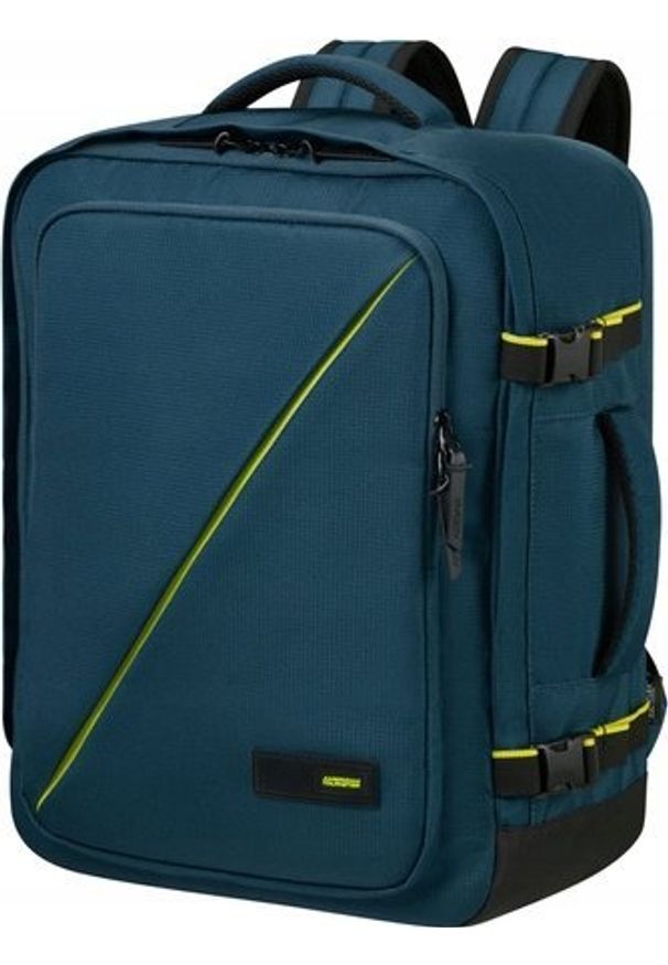 hama - Plecak Hama 149175 0528 PLECAK KABINOWY DO LAPTOPA 15,6'' AMERICAN TOURISTER TAKE2CABIN M HARBOR BLUE