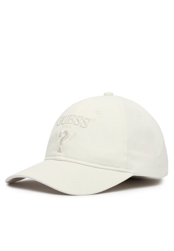 Czapka z daszkiem Guess. Kolor: biały