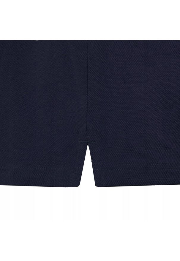 Koszulka Polo - Męska - Pako Jeans - Odcienie Granatów, Pasy. Okazja: na co dzień. Typ kołnierza: polo. Materiał: bawełna. Wzór: paski, prążki. Styl: casual
