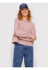 JJXX Bluza Caitlyn 12200380 Różowy Oversize. Kolor: różowy. Materiał: bawełna