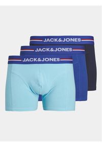 Jack & Jones - Jack&Jones Komplet 3 par bokserek Jactim 12255826 Kolorowy. Materiał: bawełna. Wzór: kolorowy