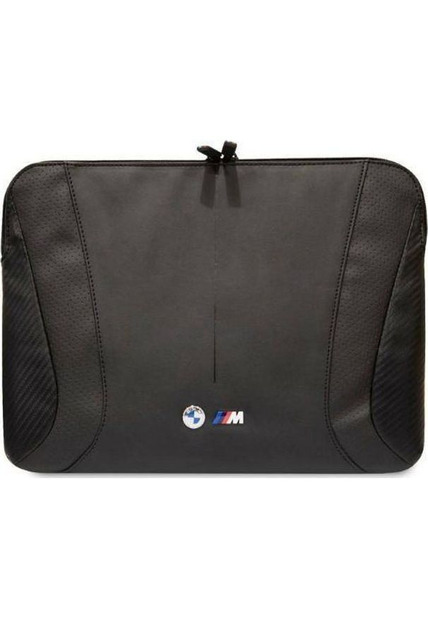 Plecak BMW Oryginalne Etui LAPTOP 14" BMW Sleeve Carbon&Perforated (BMCS14SPCTFK) czarne. Kolor: czarny