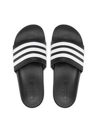 Adidas - adidas Klapki adilette Comfort GZ5891 Czarny. Kolor: czarny. Materiał: skóra #3