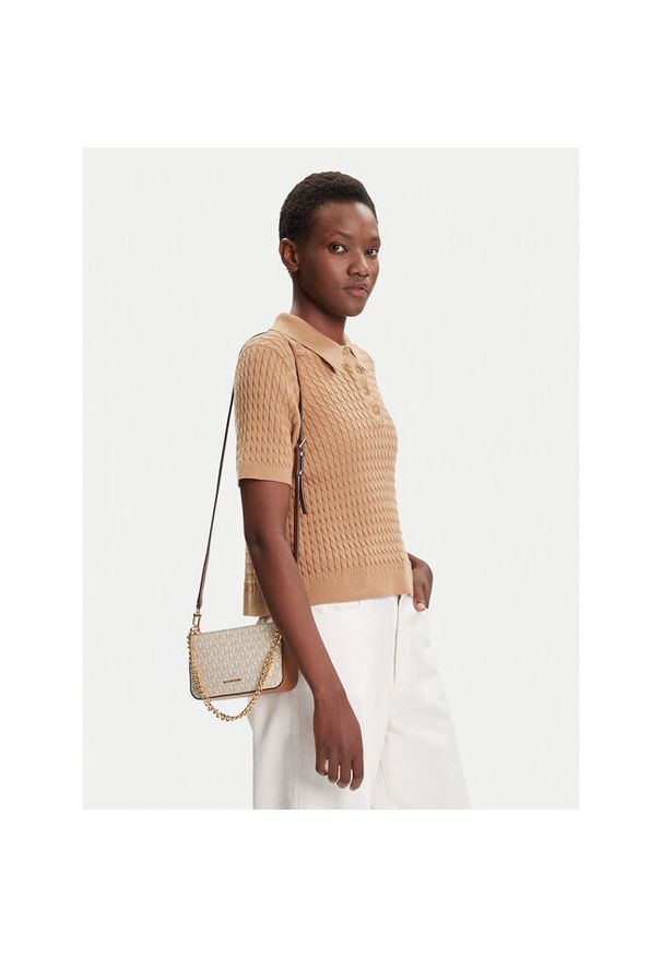 Torebka MICHAEL Michael Kors. Kolor: beżowy