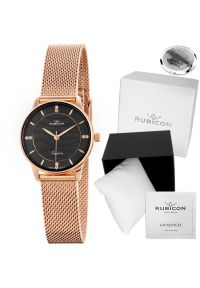 Zegarek Rubicon Zegarek damski RUBICON BIANNA rose gold czt #1