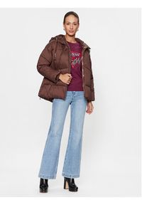 Guess Kurtka przejściowa Letizia W3BL21 WG0V0 Brązowy Relaxed Fit. Kolor: brązowy. Materiał: syntetyk