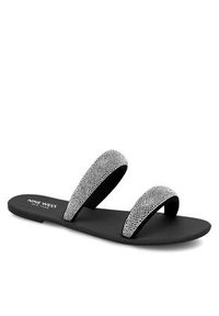 Nine West Klapki WFA2735-1 Srebrny. Kolor: srebrny. Materiał: materiał #8