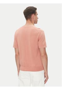 Calvin Klein T-Shirt Supima LV04LC333G Koralowy Regular Fit. Kolor: pomarańczowy. Materiał: bawełna #5