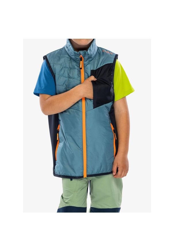 Kamizelka dziecięca CMP Harmonix. Kolor: zielony. Styl: sportowy