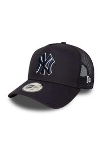 New Era - Czapka trucker New York Yankees Outline 9forty. Kolor: czarny, biały, wielokolorowy. Styl: elegancki #1