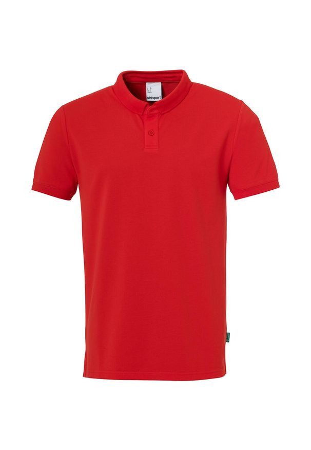 UHLSPORT - Koszulka polo dla dzieci Uhlsport Essential Prime. Typ kołnierza: polo. Kolor: wielokolorowy, czarny, czerwony. Materiał: materiał. Sport: piłka nożna
