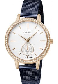 Zegarek Strand S705LXVIML Granatowy zegarek Damski Strand. Kolor: niebieski #1