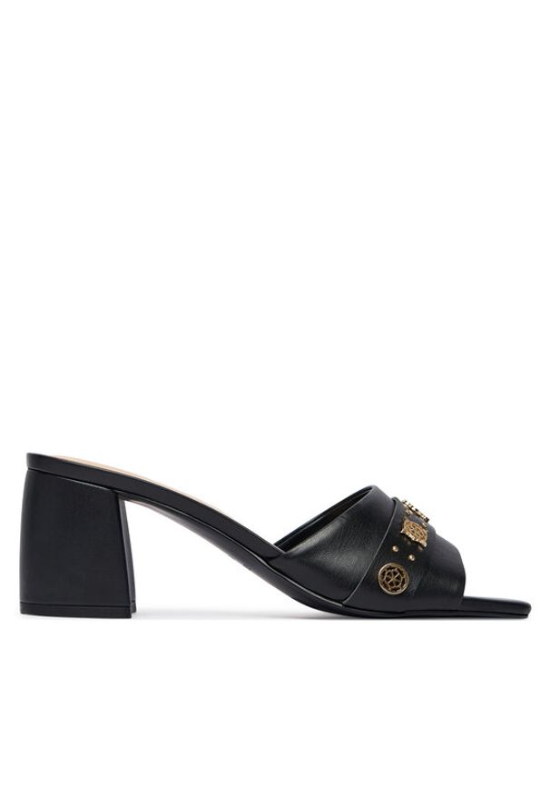 Guess Klapki FLJGAU ELE03 Czarny. Kolor: czarny. Materiał: skóra