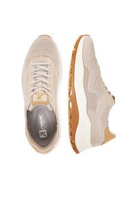 Rieker Sneakersy U1302-62 Beżowy. Kolor: beżowy. Materiał: materiał #5
